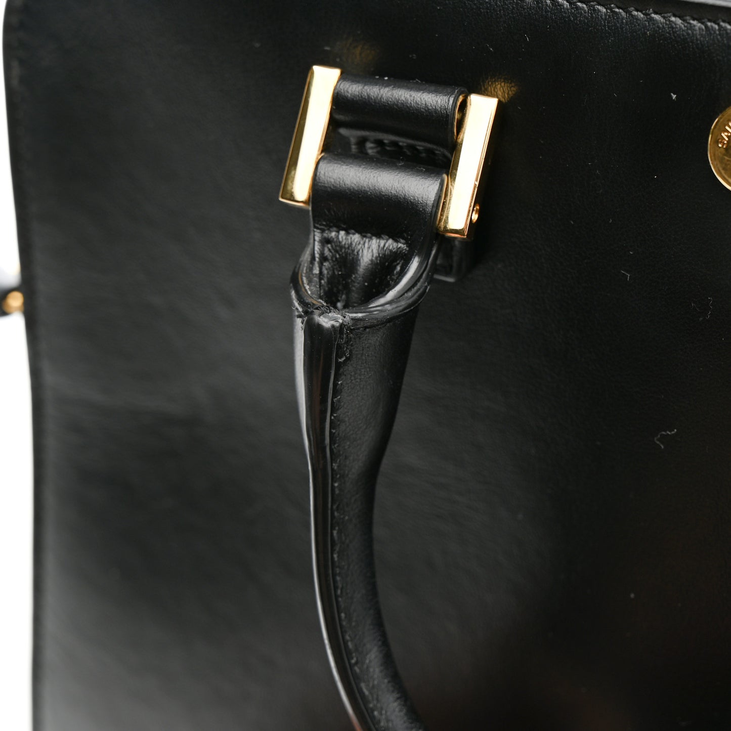 Calfskin Monogram Baby Cabas Black