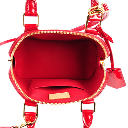 Louis Vuitton Vernis Alma BB Pomme D'Amour 5 of 7
