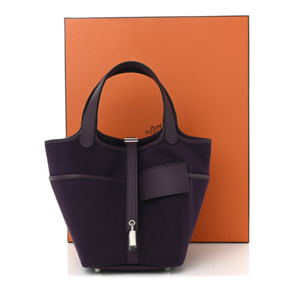 Hermes Toile Goeland Swift Cargo Picotin Lock 18 Raisin Cassis 11 of 11