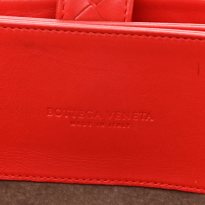 Bottega Veneta Nappa Intrecciato Medium Roma Tote Red 8 of 17