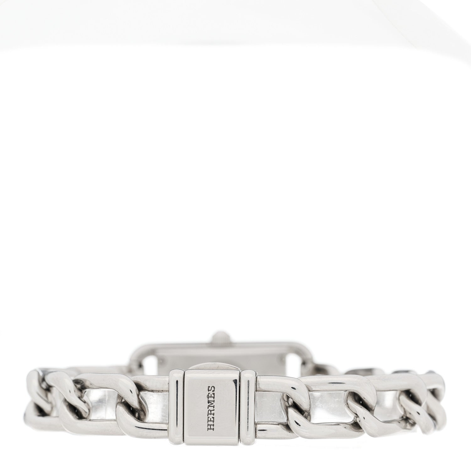 Hermes Stainless Steel 17mm Nantucket Quartz Watch 2 of 4