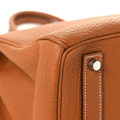 Hermes Fjord HAC Birkin 36  Gold 9 of 12