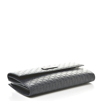 Gucci Microguccissima Continental Flap Wallet Navy 4 of 9