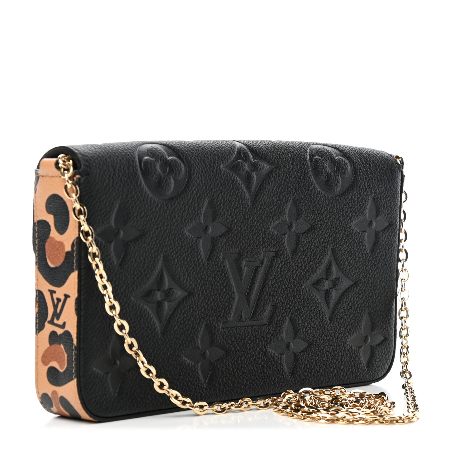 Empreinte Monogram Giant Wild At Heart Felicie Pochette Black