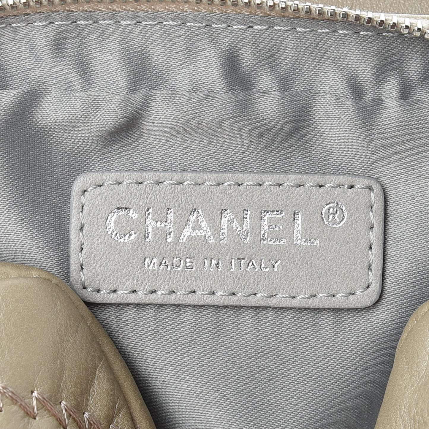 Metallic Lambskin Stitched New Mini Flap Gold