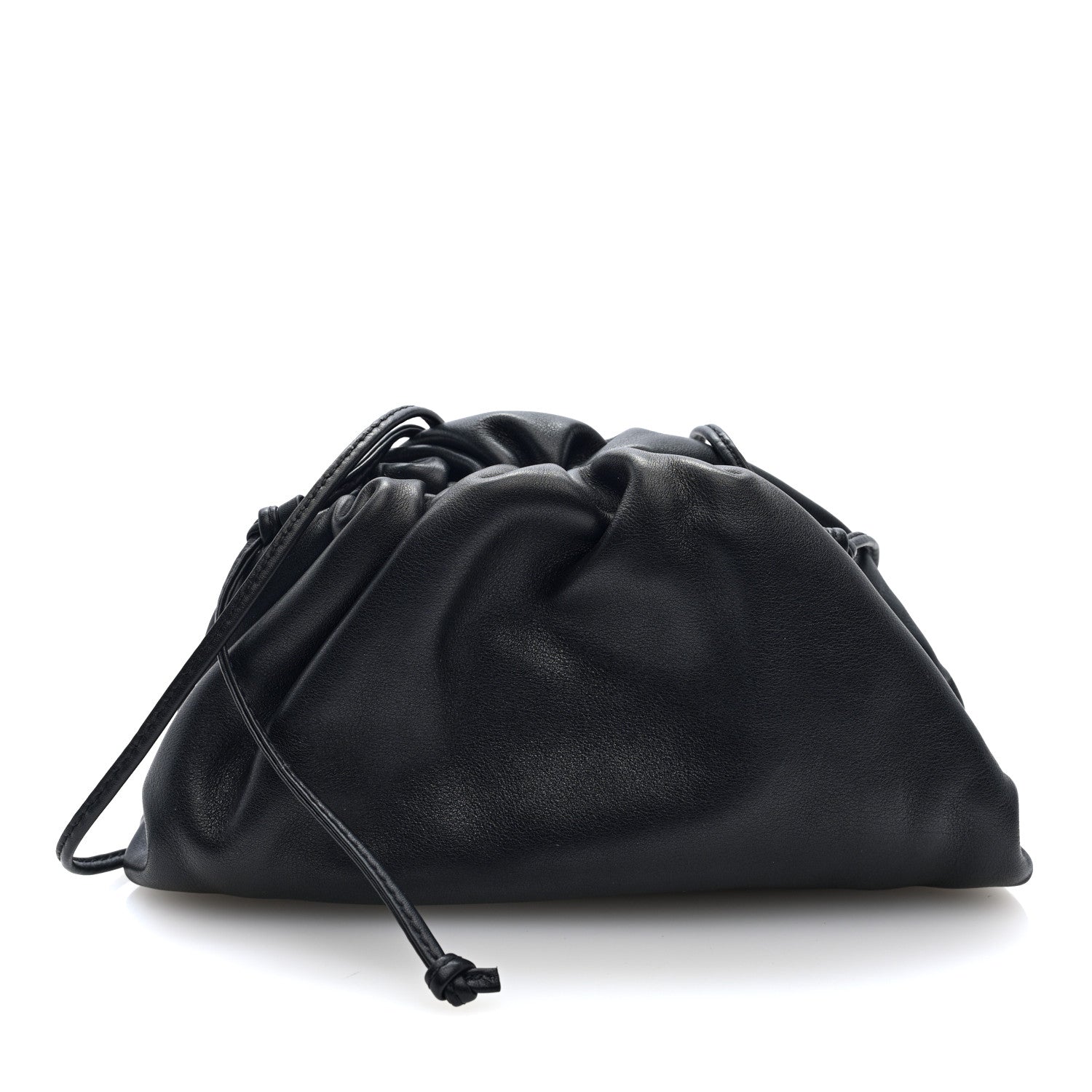 Bottega Veneta Butter Calfskin The Mini Pouch Black 1 of 9