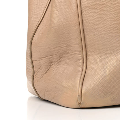 Prada Saffiano Medium Galleria Double Zip Tote Cammeo 15 of 16