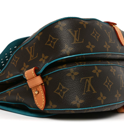 Louis Vuitton Monogram SC Flore Saumur Teal 8 of 9