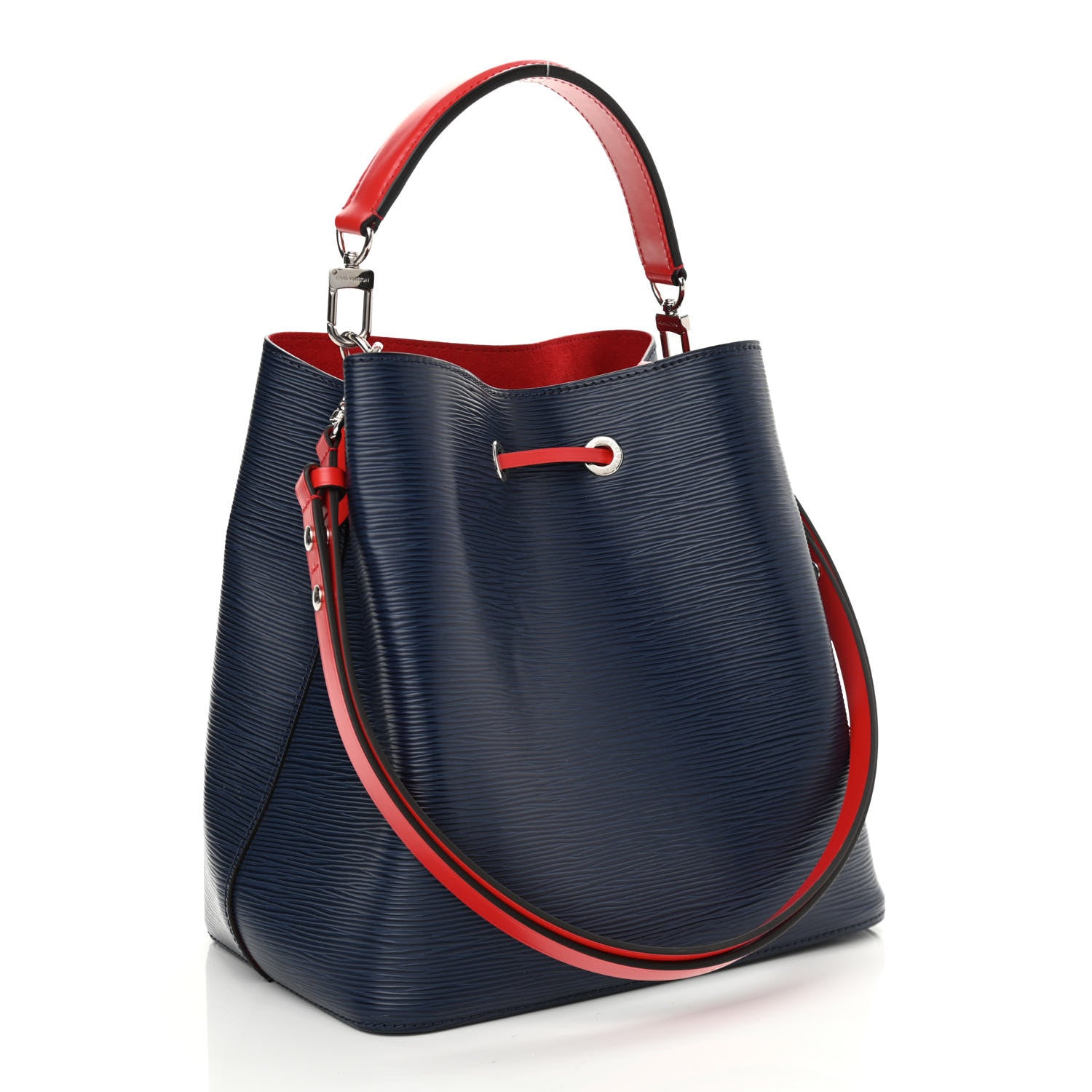 Louis Vuitton Epi NeoNoe MM Indigo 3 of 10