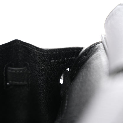 Hermes Togo Birkin 25 Black 12 of 21