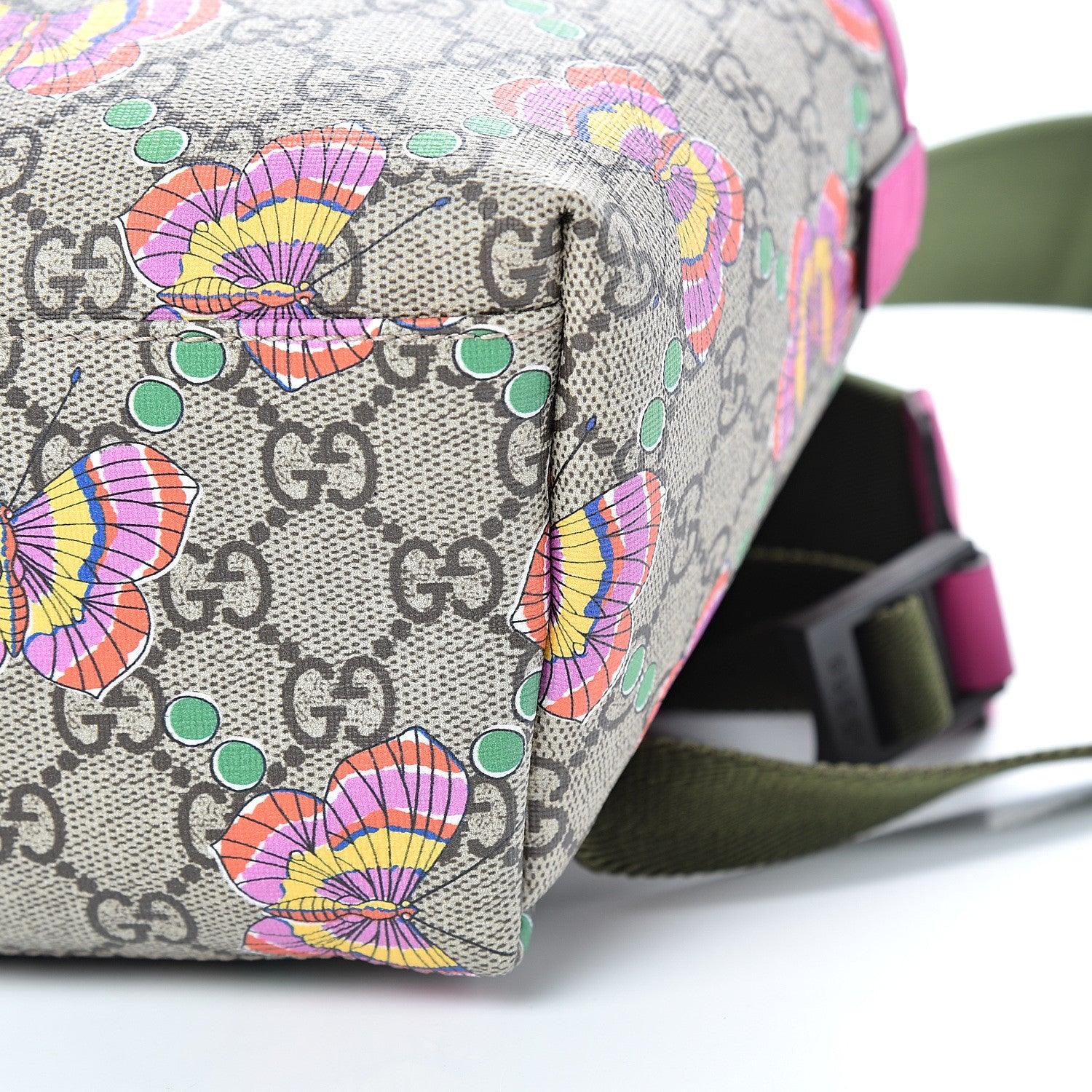 Gucci GG Supreme Monogram Childrens Butterfly Backpack 9 of 9