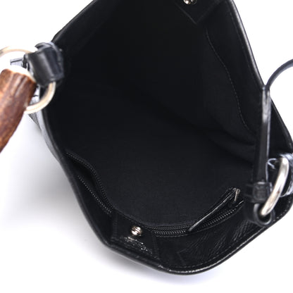 Saint Laurent Calfskin Mombasa Messenger Black 4 of 7