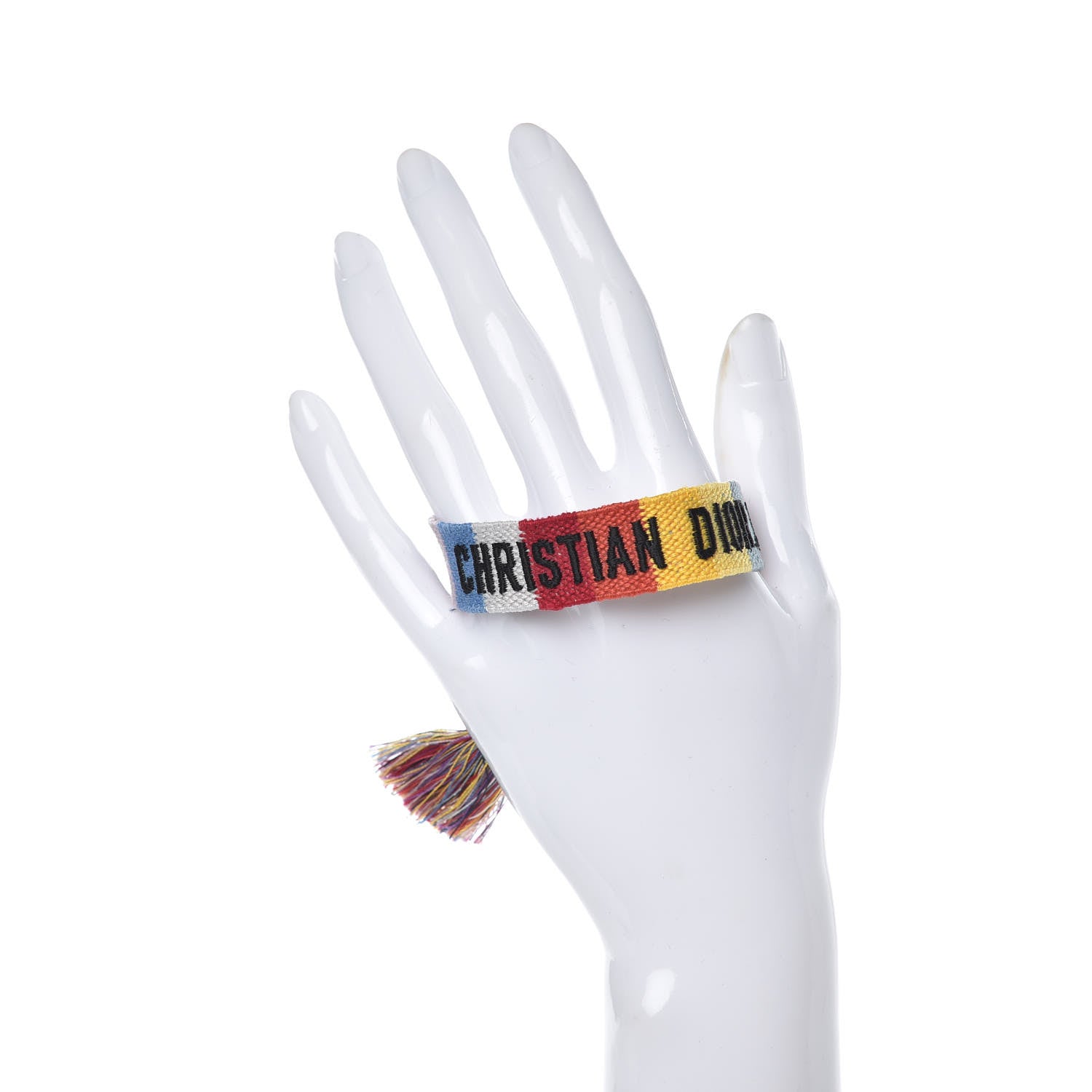 Christian Dior Woven Cotton J'Adior Friendship Bracelet 2 of 3