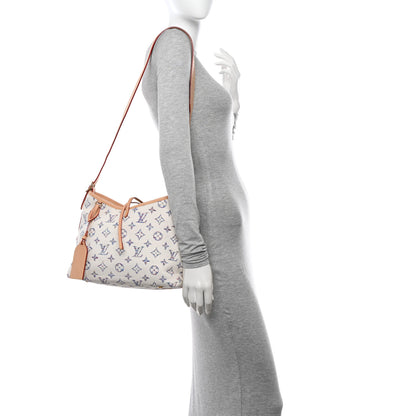 Louis Vuitton Monogram Jacquard CarryAll PM Multicolor Beige 2 of 13