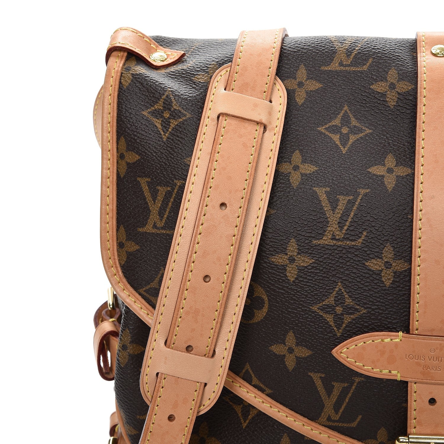 Louis Vuitton Monogram Saumur MM 8 of 10