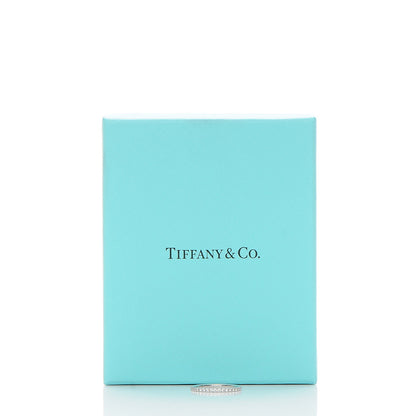 Tiffany 18K White Gold Diamond Metro Ring 4.5 48 6 of 6