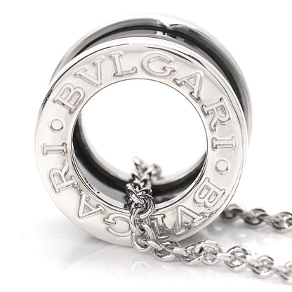 Bulgari Sterling Silver Ceramic Save The Children Pendant Necklace 7 of 9