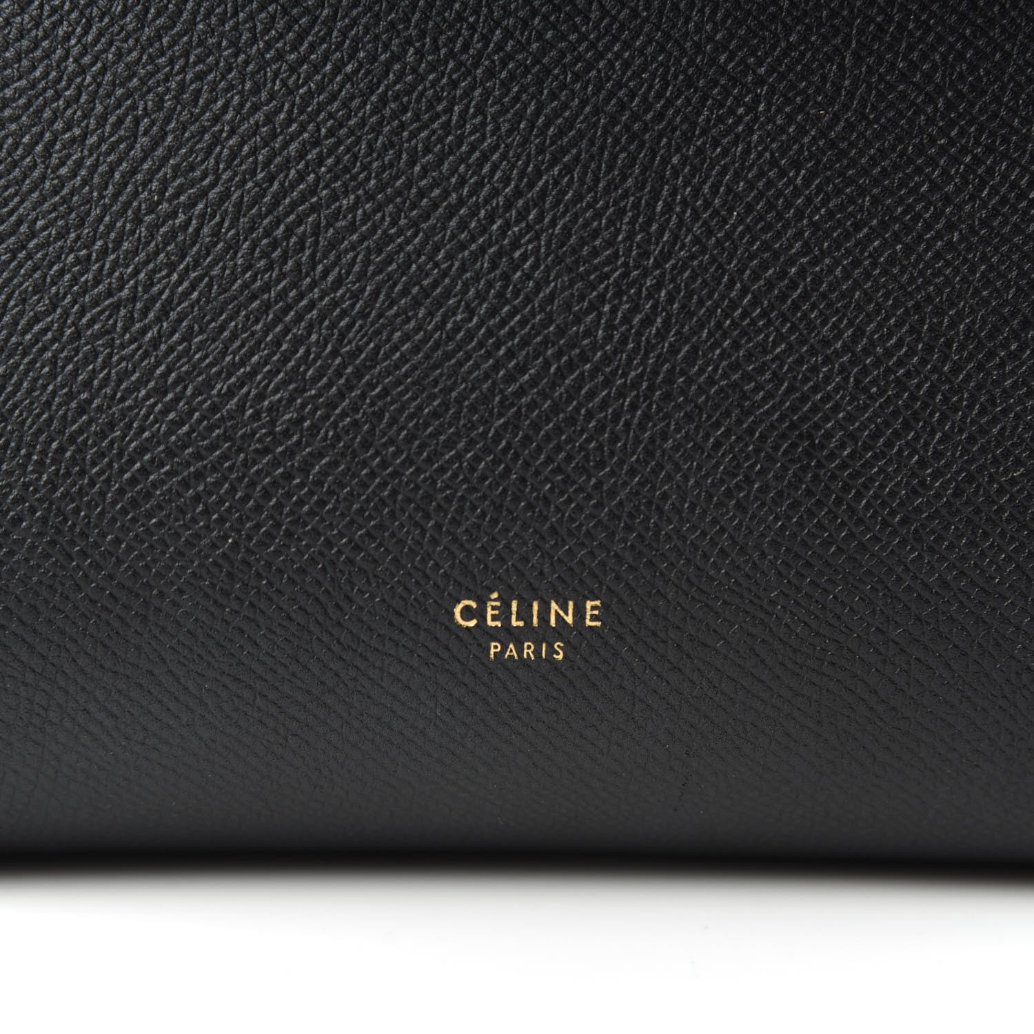 Celine Grained Calfskin Micro Belt Bag Black 9 of 9