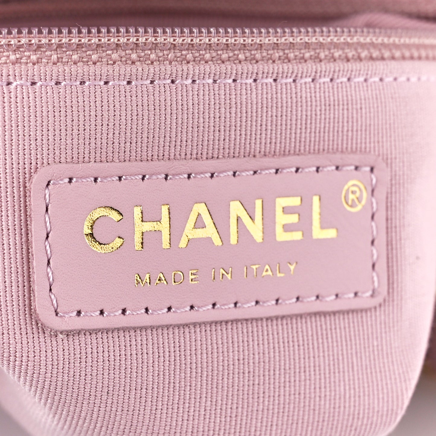 Lambskin Quilted Small Chain Top Handle Flap Rose Clair