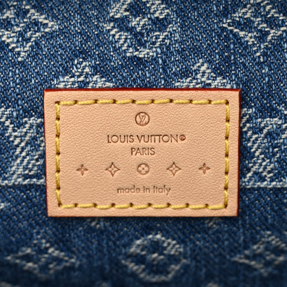 Louis Vuitton Monogram Denim High Rise Bumbag Blue 6 of 10