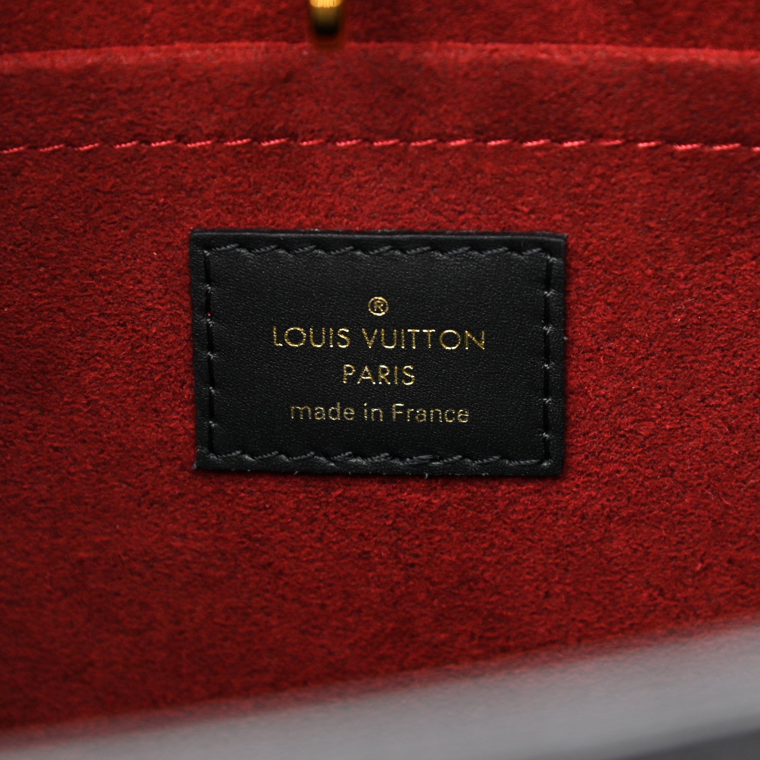 Louis Vuitton Empreinte Monogram Giant Montaigne BB Black Beige 6 of 11