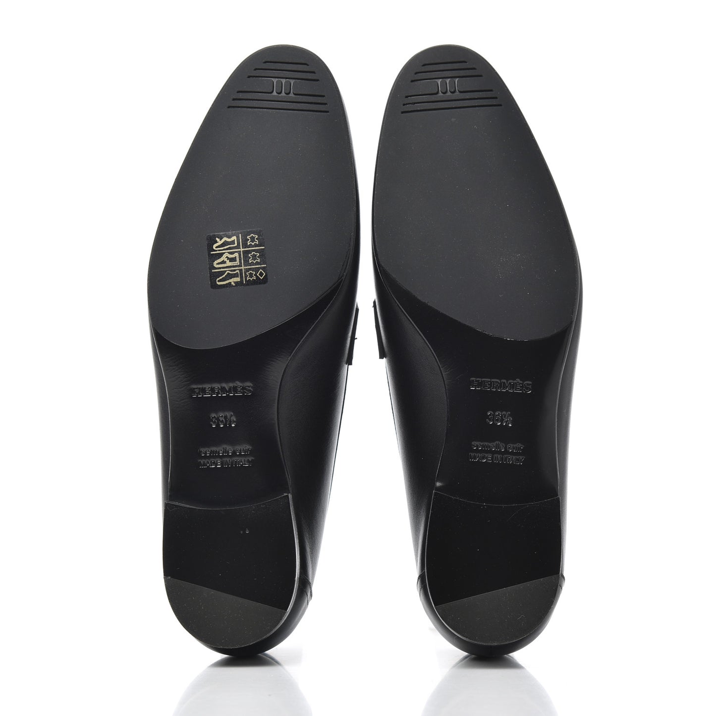 Womens Paris Loafers 36.5 Black White