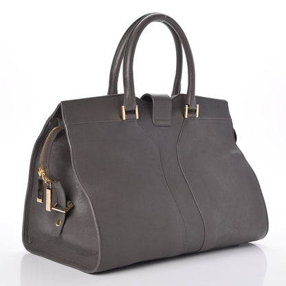 Saint Laurent Sheepskin Medium Cabas ChYc Grey 3 of 7