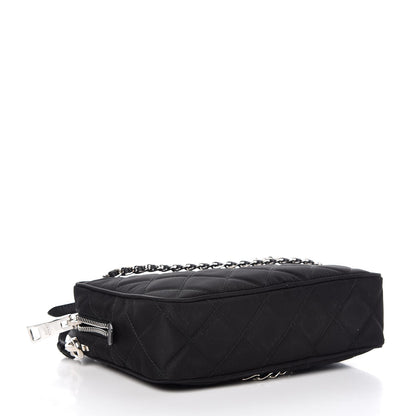 Prada Nylon Tessuto Impuntu Quilted Bandoliera Crossbody Bag Black 5 of 8