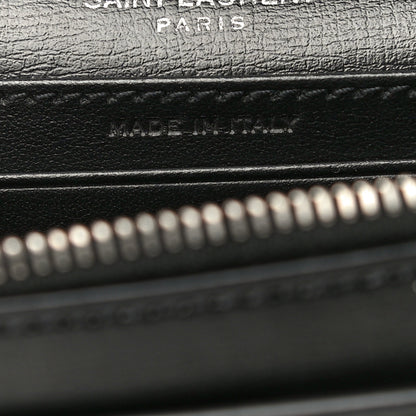 Saint Laurent Calfskin Monogram Sunset Chain Wallet Black 7 of 14