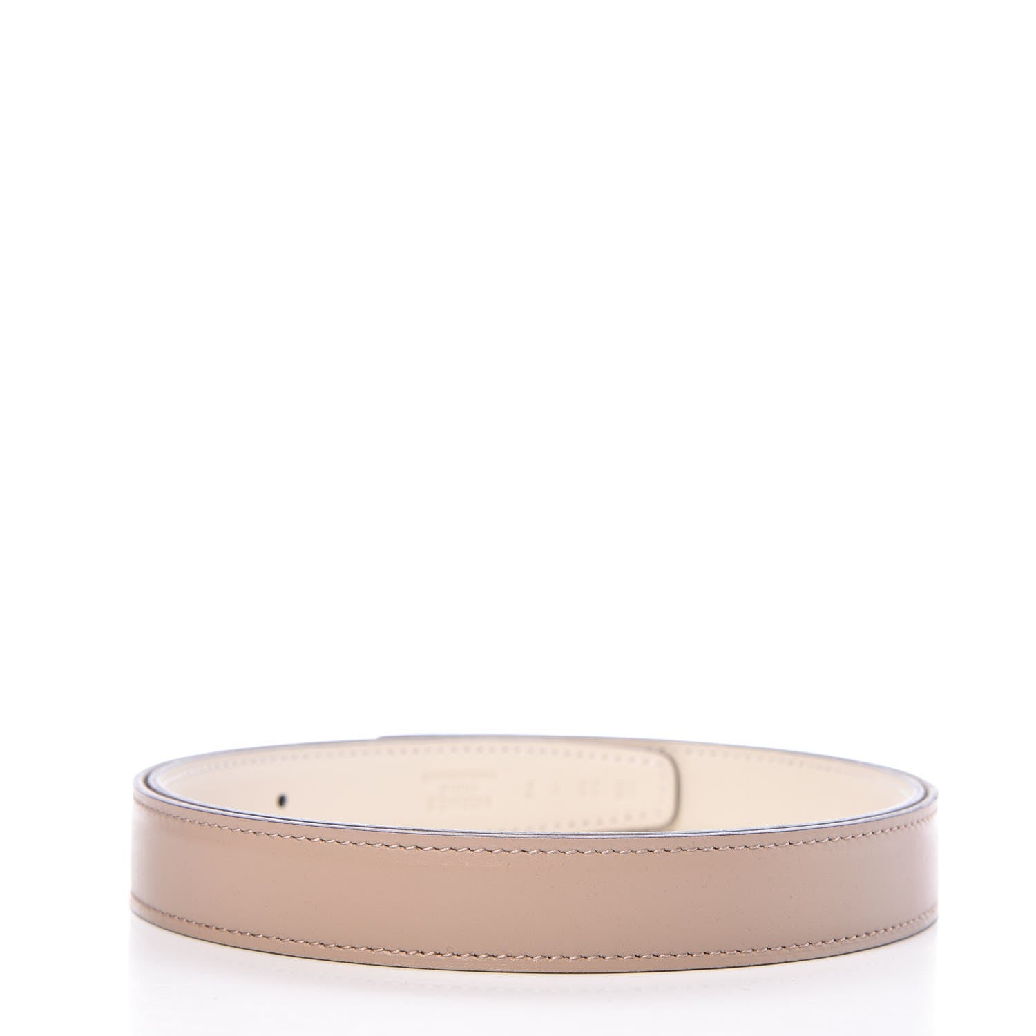 Hermes Tadelakt Swift 24mm Belt Strap 90 Argile Craie 2 of 6