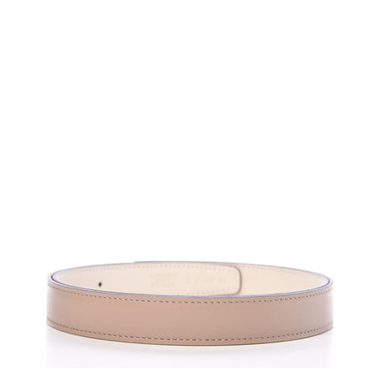 Hermes Tadelakt Swift 24mm Belt Strap 90 Argile Craie 2 of 6