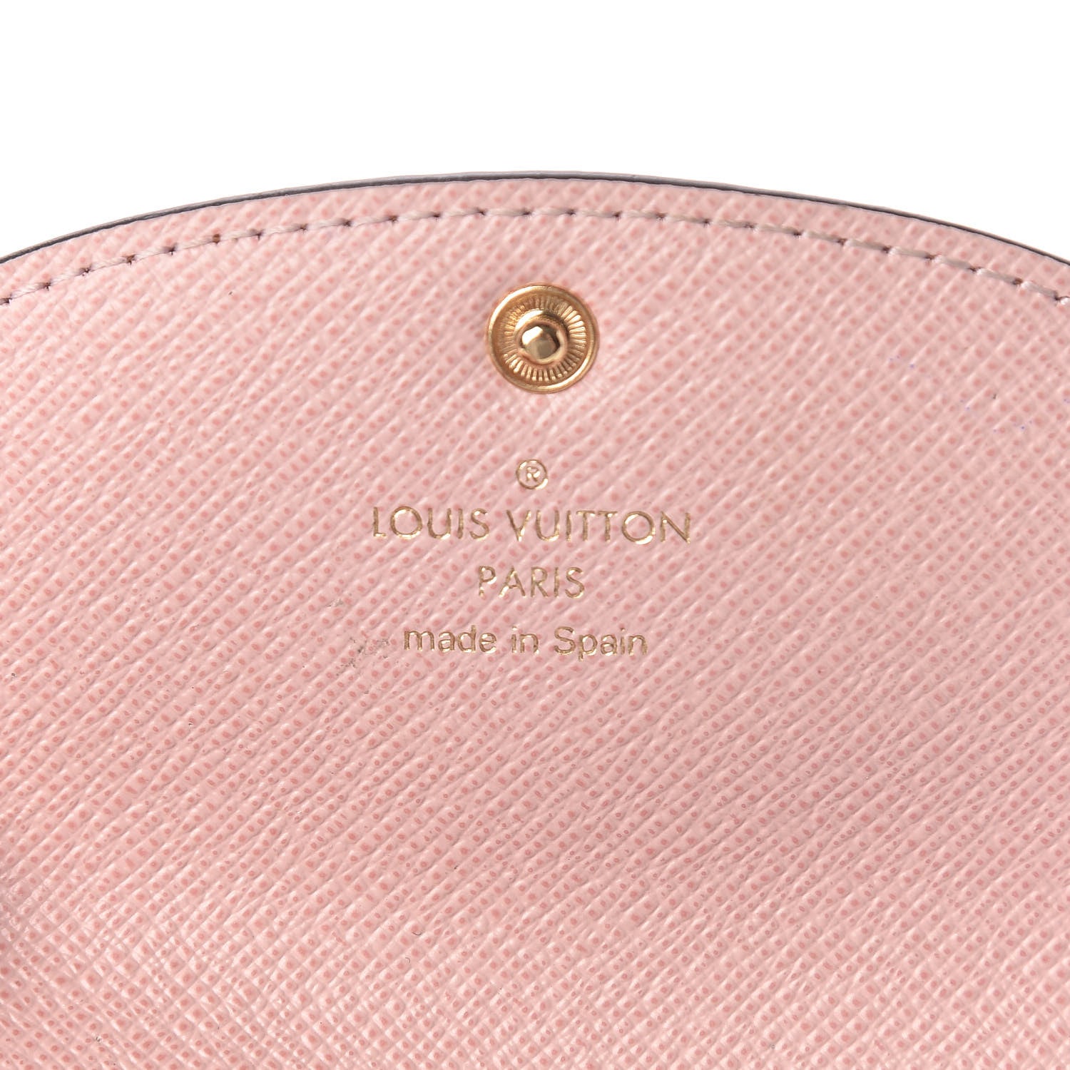 Louis Vuitton Damier Ebene Rosalie Coin Purse Rose Ballerine 6 of 8