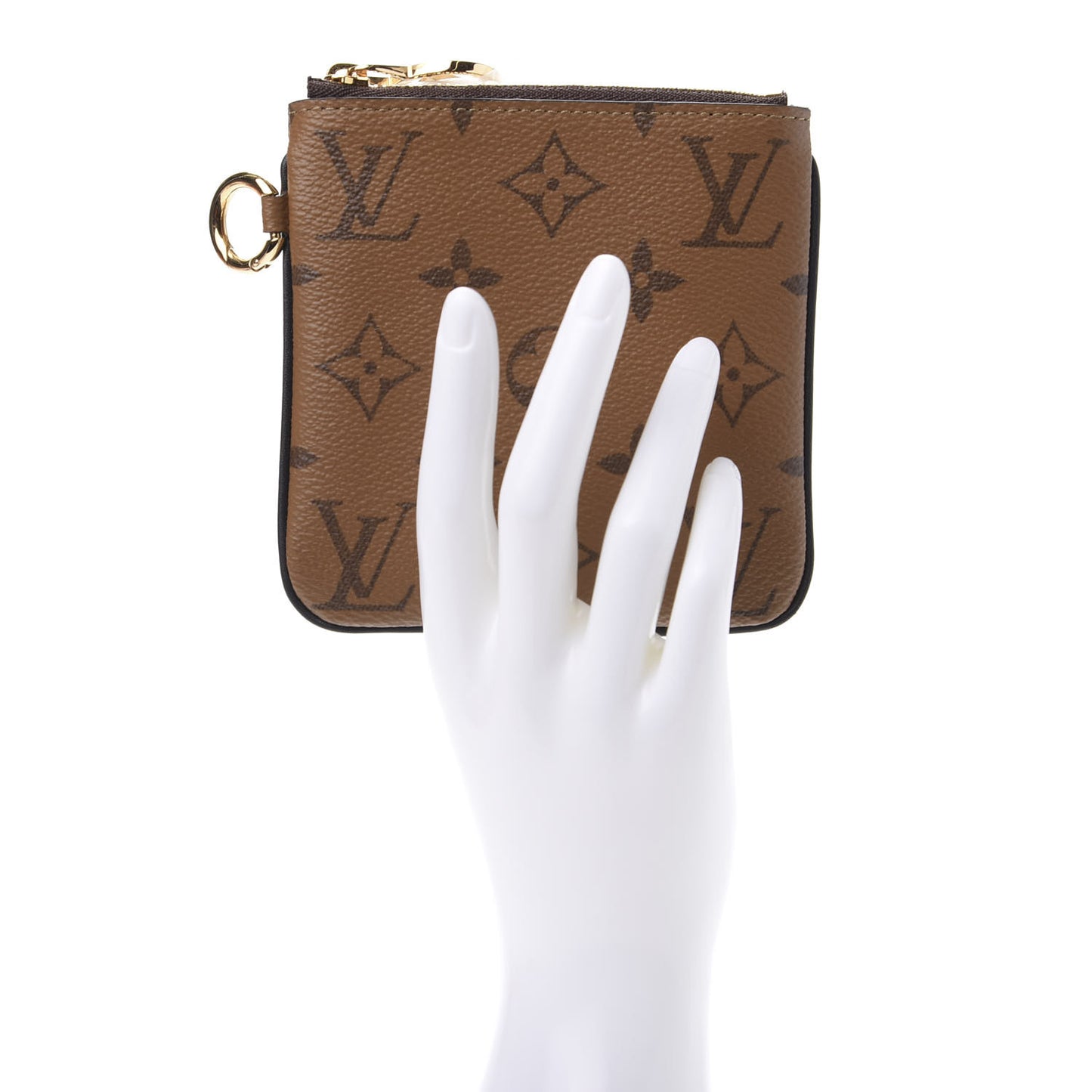 Reverse Monogram Trio Square Pouch