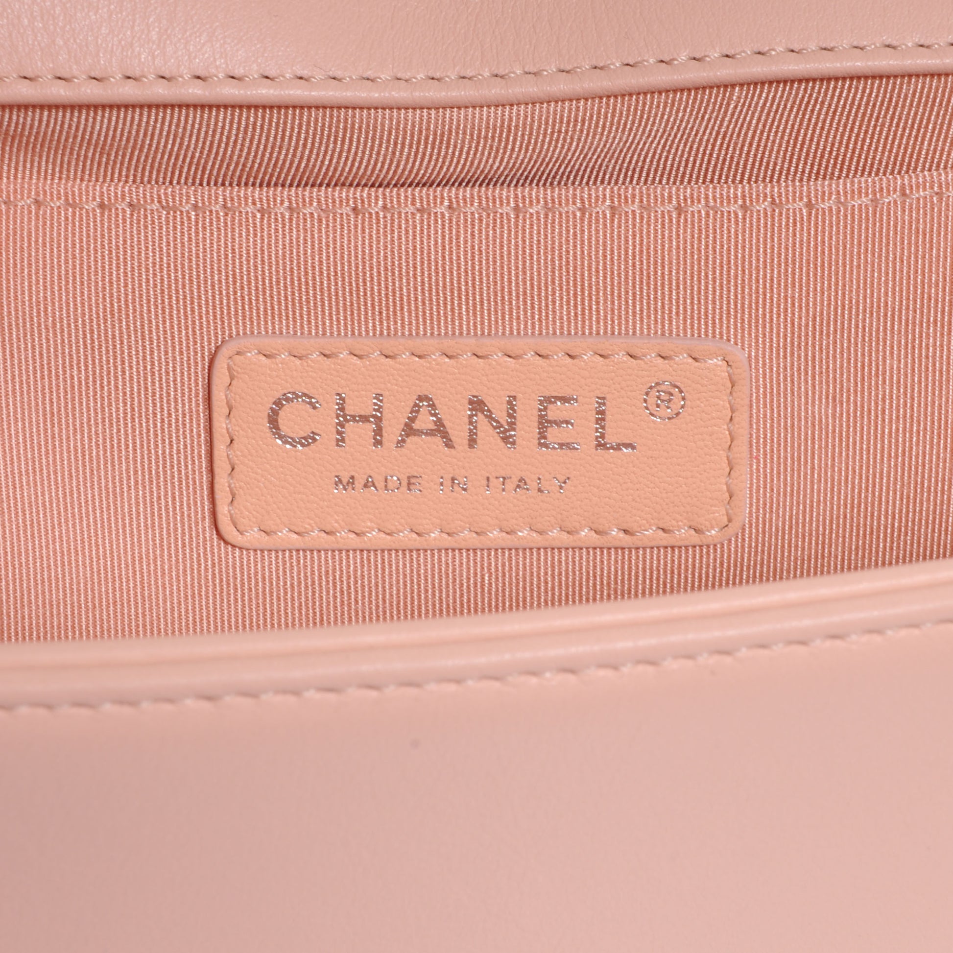 Chanel Lambskin Quilted Medium Boy Flap Light Pink 6 of 8