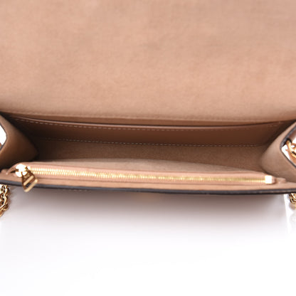 Louis Vuitton Calfskin Studded Louise Chain GM Nude 5 of 11