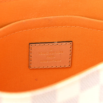Louis Vuitton Damier Azur Braided Croisette Rose 6 of 13