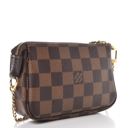 Louis Vuitton Damier Ebene Mini Pochette Accessories 3 of 6
