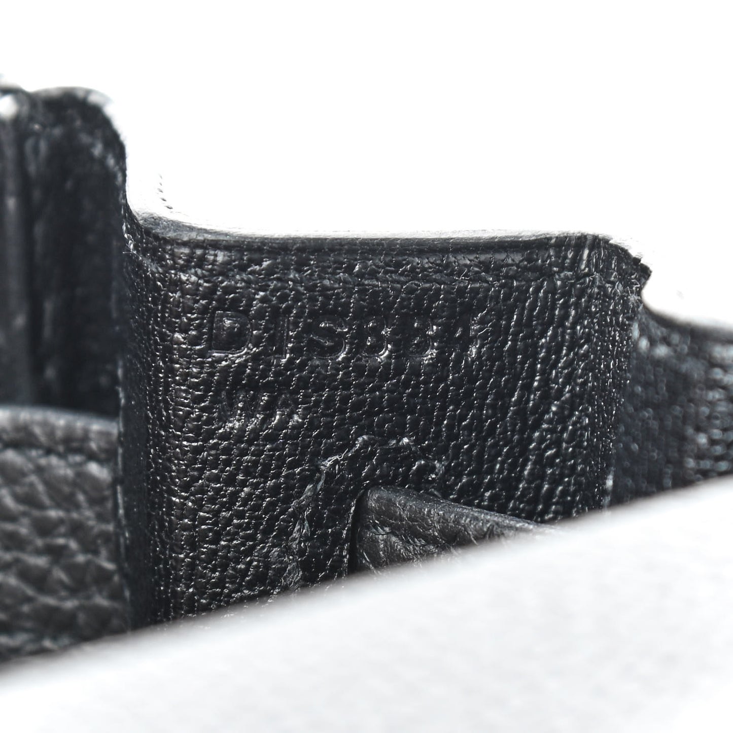 Togo Matte Alligator Kelly Retourne Touch 28 Black