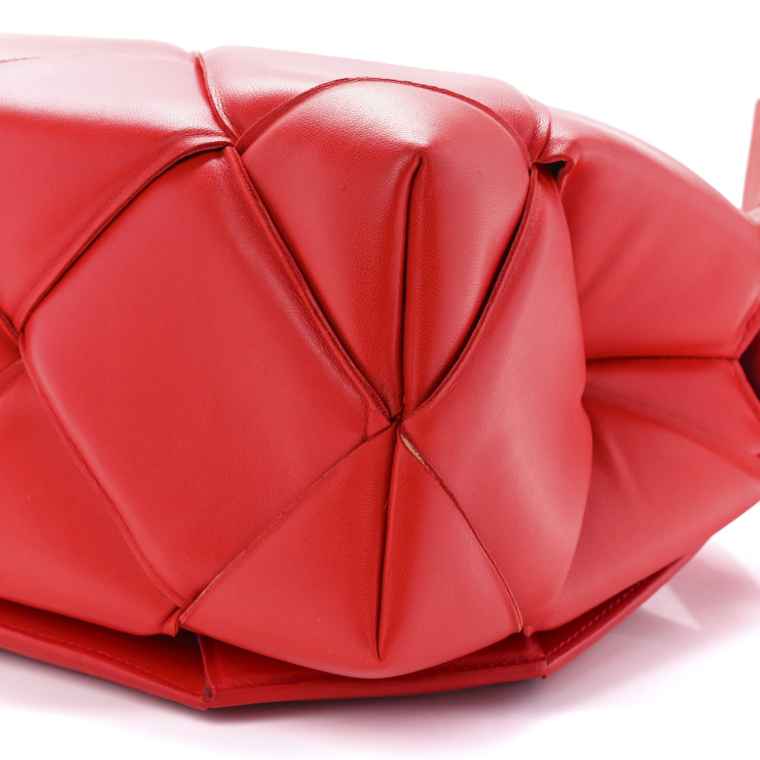 Bottega Veneta Nappa Intreccio Padded Top Handle Shoulder Bag Nail Polish 13 of 13