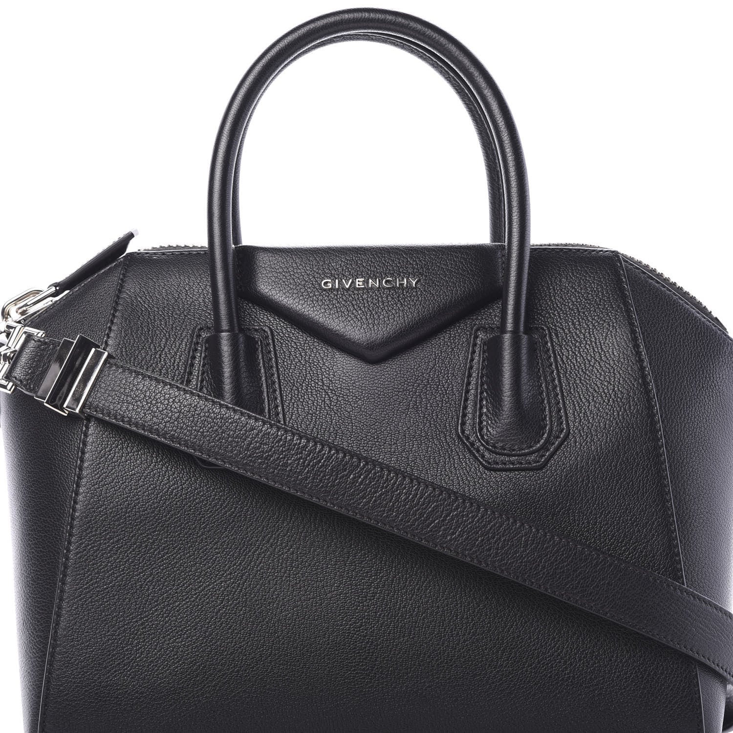 Givenchy Sugar Goatskin Small Antigona Black 7 of 9