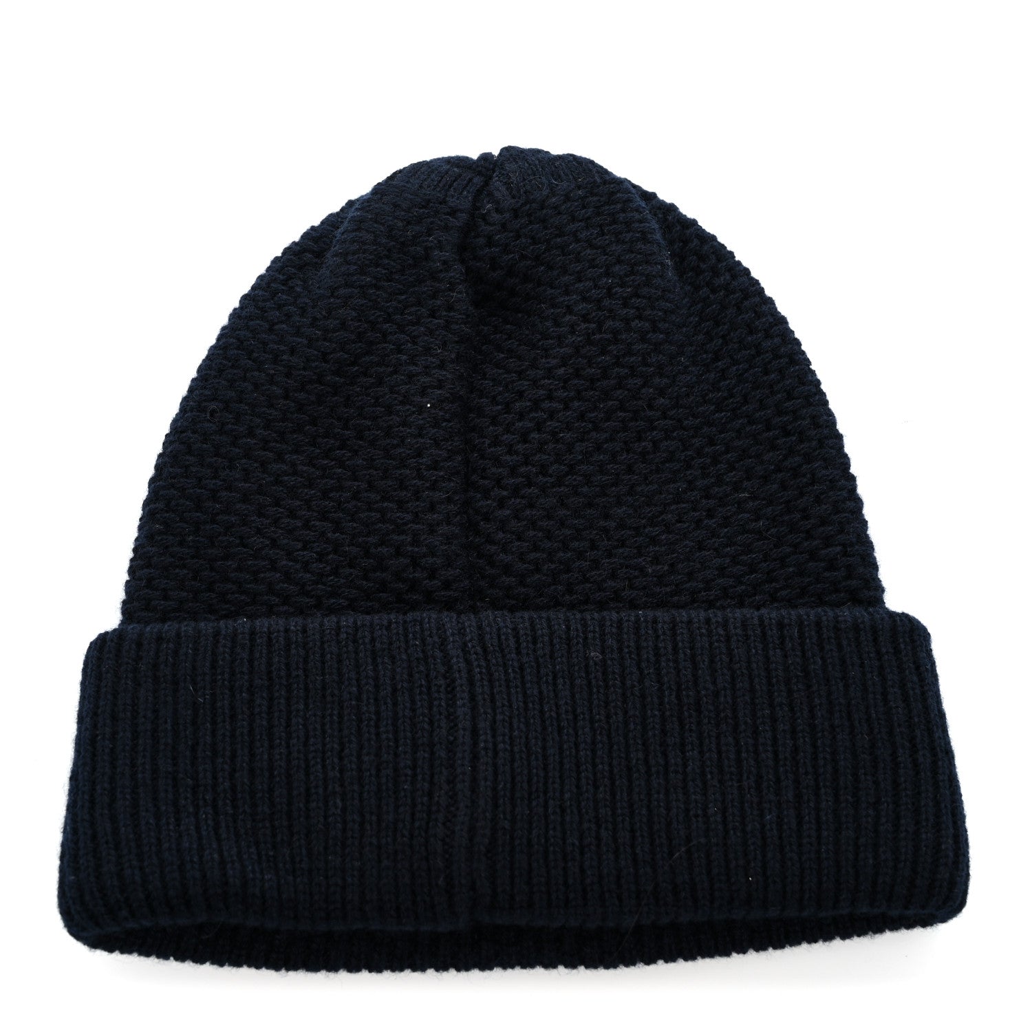 Chanel Cashmere CC Beanie Hat Navy 3 of 6