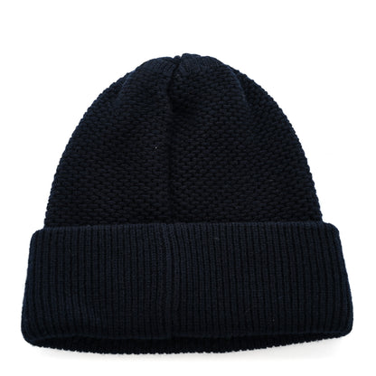 Chanel Cashmere CC Beanie Hat Navy 3 of 6