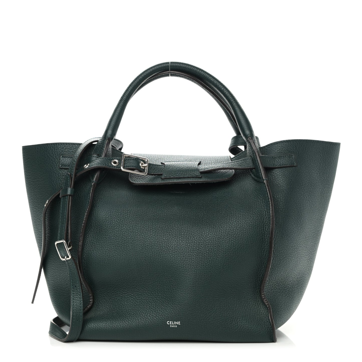 Supple Grained Calfskin Small Big Bag Amazone