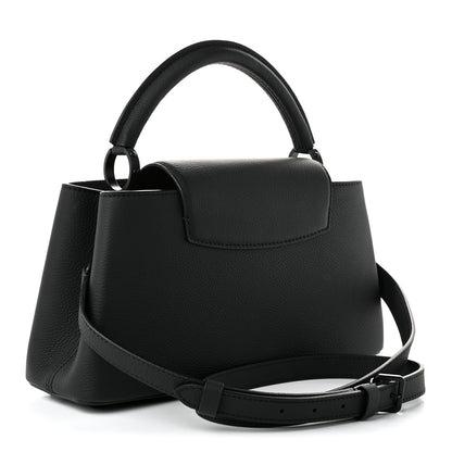 Louis Vuitton Taurillon Capucines East West MM Matte Black 3 of 9