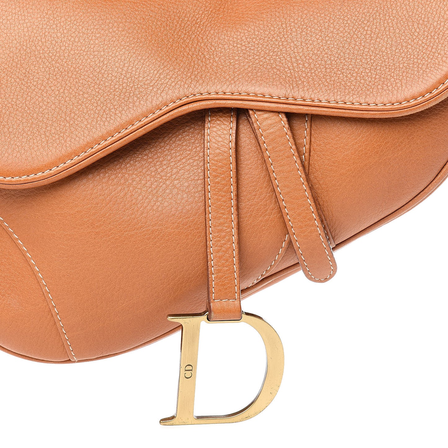 Calfskin Saddle Bag Tan