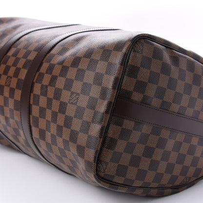 Louis Vuitton Damier Ebene Keepall Bandouliere 45 8 of 14