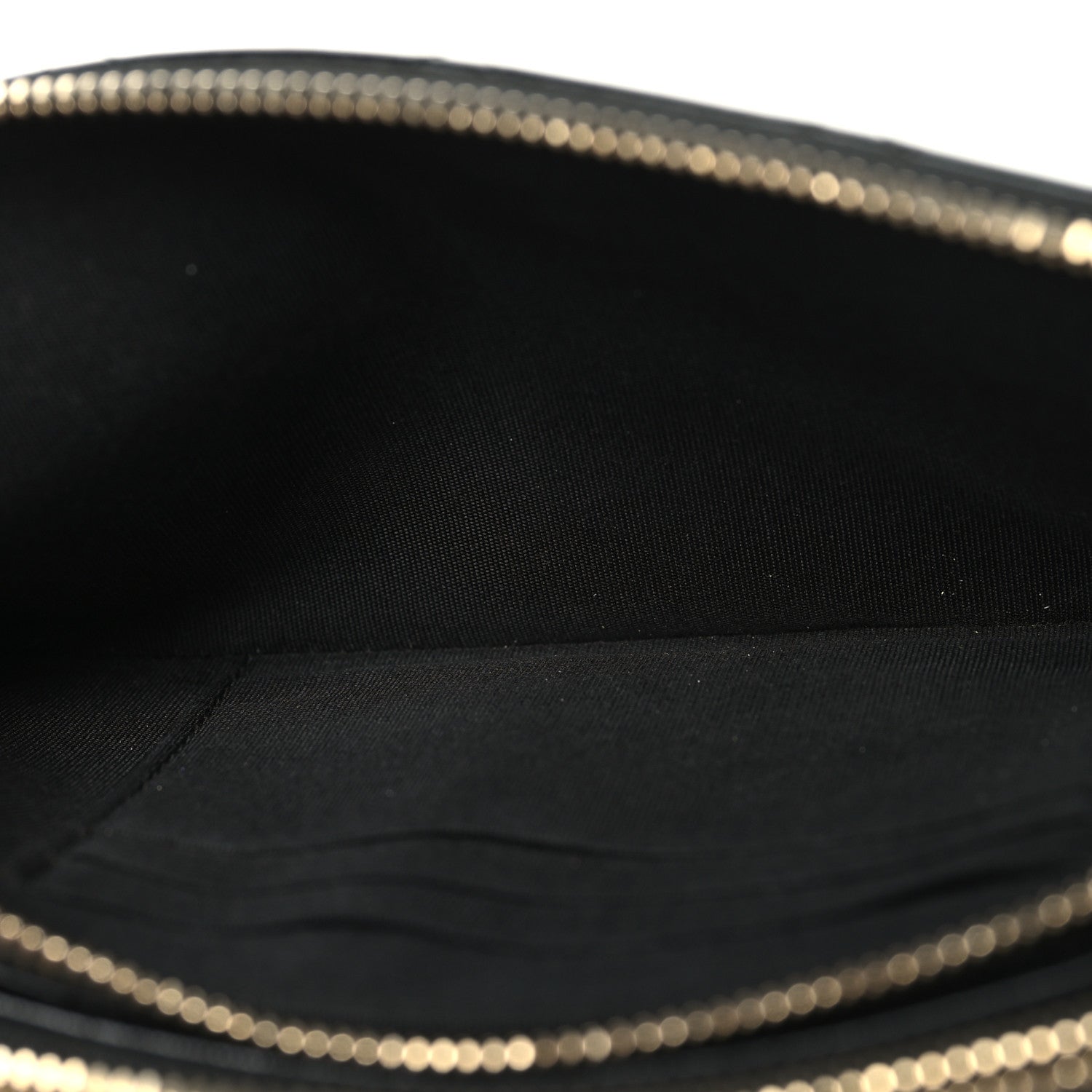 Chanel Goatskin Enamel Quilted Small Clutch With Chain Black 7 of 12