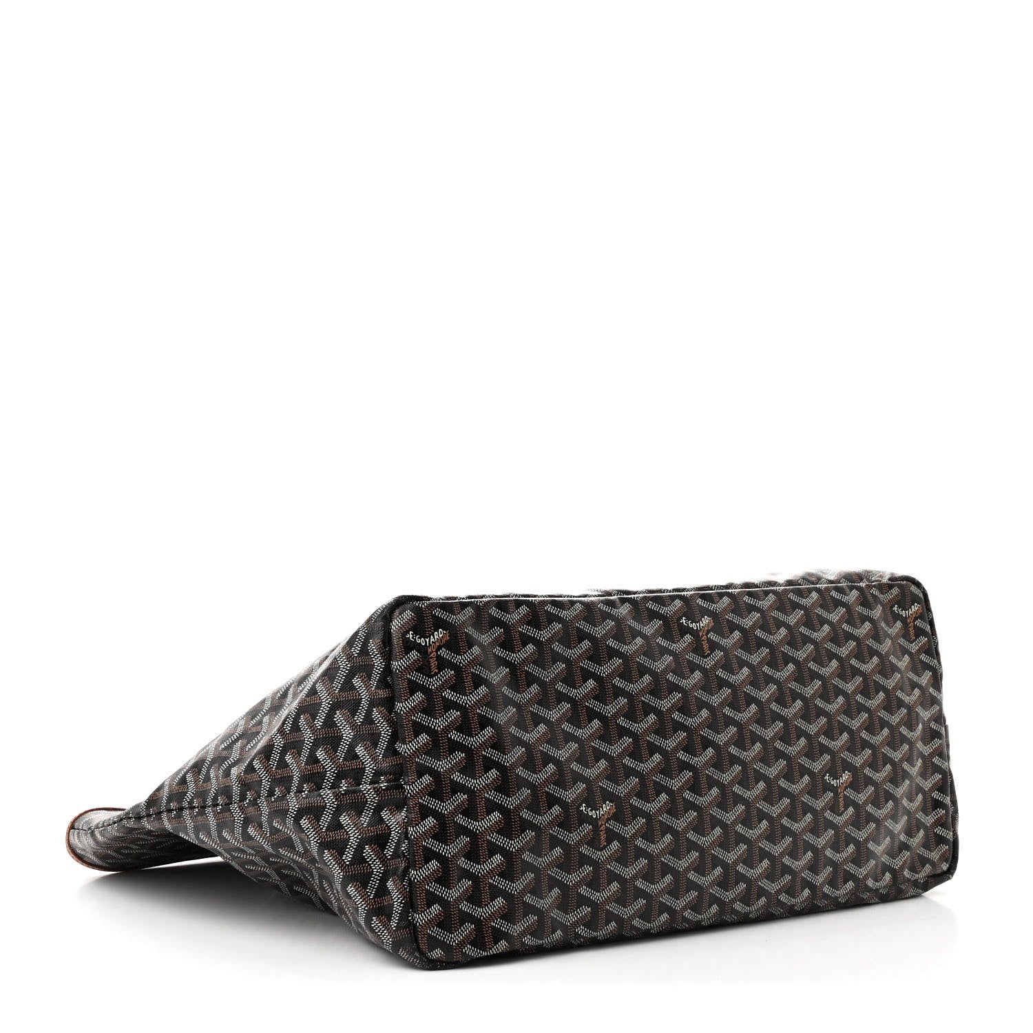 Goyard Goyardine Saint Louis GM Black Gold 5 of 11