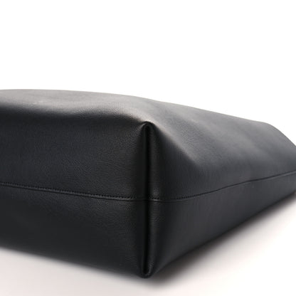 Saint Laurent Calfskin Large Shopping Tote Black 9 of 9