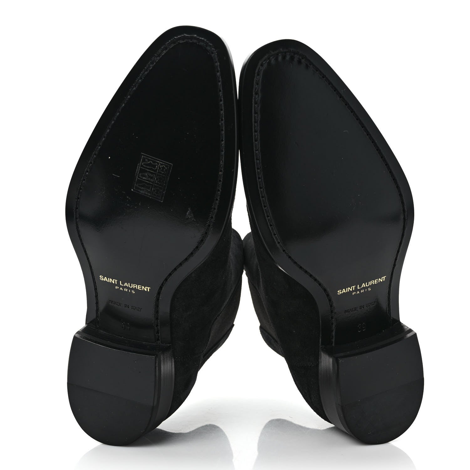 Saint Laurent Mens Suede Chelsea Boots 39 5 of 9